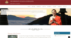 Desktop Screenshot of gyalwadokhampa.org